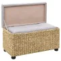 Juego de bancos 2 piezas hierba marina gris by vidaXL, Benches for halls and storage - Ref: Foro24-246107, Price: 173,90 €, D...