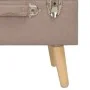 Storage stool 40 cm brown fabric by vidaXL, Benches for halls and storage - Ref: Foro24-247519, Price: 57,09 €, Discount: %