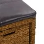 Bank with 2 baskets seagrass 71x40x42 cm brown by vidaXL, Benches for halls and storage - Ref: Foro24-246118, Price: 130,63 €...