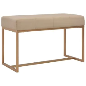 Banco 80 cm terciopelo beige by vidaXL, Benches for halls and storage - Ref: Foro24-247559, Price: 102,12 €, Discount: %