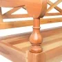 Batavia bench in solid brown mahogany wood 98 cm by vidaXL, Benches for halls and storage - Ref: Foro24-246967, Price: 111,20...