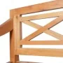 Batavia bench in solid brown mahogany wood 98 cm by vidaXL, Benches for halls and storage - Ref: Foro24-246967, Price: 111,20...