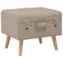 Aufbewahrungshocker 3 Stück beige Stoff von vidaXL, Bänke für Hallen und Lager - Ref: Foro24-247524, Preis: 146,11 €, Rabatt: %