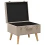 Aufbewahrungshocker 3 Stück beige Stoff von vidaXL, Bänke für Hallen und Lager - Ref: Foro24-247524, Preis: 146,11 €, Rabatt: %