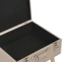 Aufbewahrungshocker 3 Stück beige Stoff von vidaXL, Bänke für Hallen und Lager - Ref: Foro24-247524, Preis: 146,11 €, Rabatt: %