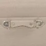 Taburetes de almacenamiento 3 piezas beige de tela de vidaXL, Bancos para recibidores y almacenamiento - Ref: Foro24-247524, ...