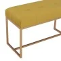 Banco 80 cm terciopelo mostaza de vidaXL, Bancos para recibidores y almacenamiento - Ref: Foro24-247556, Precio: 89,20 €, Des...