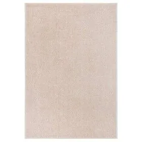 Alfombra de pelo corto beige oscuro 160x230 cm de vidaXL, Alfombras - Ref: Foro24-340341, Precio: 84,03 €, Descuento: %