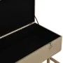 Bank with compartment 105 cm beige velvet by vidaXL, Benches for halls and storage - Ref: Foro24-247574, Price: 139,28 €, Dis...