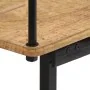 Banco de madera maciza de mango 120x40x70 cm de vidaXL, Bancos para recibidores y almacenamiento - Ref: Foro24-247807, Precio...