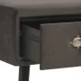 Banco con cajones terciopelo gris 80 cm de vidaXL, Bancos para recibidores y almacenamiento - Ref: Foro24-277080, Precio: 74,...