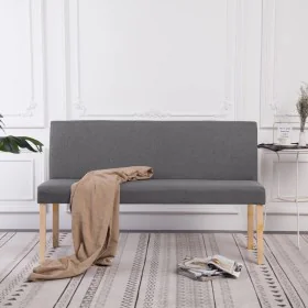 Polyesterbank 139,5 cm hellgrau von vidaXL, Bänke für Hallen und Lager - Ref: Foro24-281335, Preis: 211,05 €, Rabatt: %