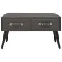Banco con cajones cuero sintético gris 80 cm by vidaXL, Benches for halls and storage - Ref: Foro24-277078, Price: 74,55 €, D...