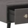Banco con cajones cuero sintético gris 80 cm by vidaXL, Benches for halls and storage - Ref: Foro24-277078, Price: 74,55 €, D...