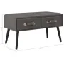Banco con cajones cuero sintético gris 80 cm by vidaXL, Benches for halls and storage - Ref: Foro24-277078, Price: 74,55 €, D...