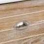 Banco de recibidor de madera de Paulownia 70x35x45 cm de vidaXL, Bancos para recibidores y almacenamiento - Ref: Foro24-28407...