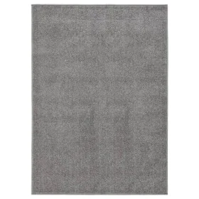 Alfombra de pelo corto gris 120x170 cm de vidaXL, Alfombras - Ref: Foro24-340315, Precio: 49,61 €, Descuento: %