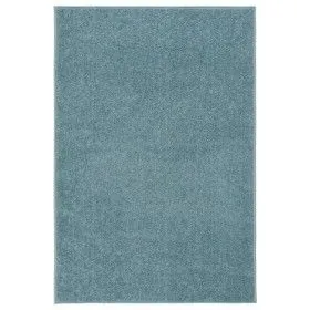 Alfombra de pelo corto azul 160x230 cm de vidaXL, Alfombras - Ref: Foro24-340349, Precio: 78,12 €, Descuento: %