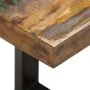Solid recycled wood and steel bench 110 cm by vidaXL, Benches for halls and storage - Ref: Foro24-286458, Price: 119,57 €, Di...