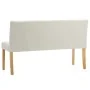 Banco de terciopelo crema 140 cm de vidaXL, Bancos para recibidores y almacenamiento - Ref: Foro24-288577, Precio: 253,36 €, ...
