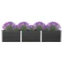 Arriate de jardín WPC gris 300x100x54 cm de vidaXL, Maceteros y jardineras - Ref: Foro24-318101, Precio: 440,72 €, Descuento: %