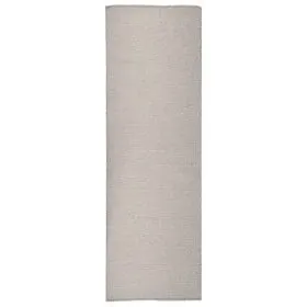 Alfombra de exterior de tejido plano gris taupe 80x250 cm de vidaXL, Alfombras - Ref: Foro24-340779, Precio: 36,72 €, Descuen...
