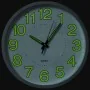 Reloj de pared luminoso blanco 30 cm de vidaXL, Relojes de pared - Ref: Foro24-325167, Precio: 43,04 €, Descuento: %