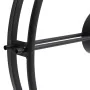 Reloj de pared de hierro negro 52 cm de vidaXL, Relojes de pared - Ref: Foro24-325171, Precio: 48,16 €, Descuento: %