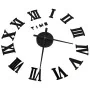 3D wall clock with modern design black 100 cm XXL by vidaXL, Wall clocks - Ref: Foro24-325159, Price: 21,70 €, Discount: %