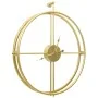 Reloj de pared de hierro dorado 52 cm de vidaXL, Relojes de pared - Ref: Foro24-325170, Precio: 46,39 €, Descuento: %