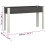 Arriate de jardín WPC gris 120x40x75 cm de vidaXL, Maceteros y jardineras - Ref: Foro24-362566, Precio: 129,86 €, Descuento: %