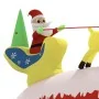 Papá Noel y renos de Navidad inflables con LED 145 cm de vidaXL, Luces de Navidad - Ref: Foro24-345327, Precio: 79,05 €, Desc...