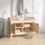 Flurbank aus massivem Kiefernholz, 80 x 40 x 60 cm von vidaXL, Bänke für Hallen und Lager - Ref: Foro24-821779, Preis: 81,52 ...