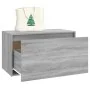 Bank Flur graues Sonoma Sperrholz 80x40x45 cm von vidaXL, Bänke für Hallen und Lager - Ref: Foro24-816048, Preis: 57,54 €, Ra...