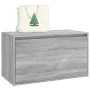 Bank Flur graues Sonoma Sperrholz 80x40x45 cm von vidaXL, Bänke für Hallen und Lager - Ref: Foro24-816048, Preis: 57,54 €, Ra...
