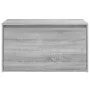 Banco pasillo madera contrachapada gris Sonoma 80x40x45 cm de vidaXL, Bancos para recibidores y almacenamiento - Ref: Foro24-...