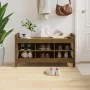 Flurbank aus massivem Kiefernholz honigbraun 110x40x60 cm von vidaXL, Bänke für Hallen und Lager - Ref: Foro24-821792, Preis:...