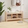 Solid pine wood hall bench 110x40x60 cm by vidaXL, Benches for halls and storage - Ref: Foro24-821789, Price: 95,95 €, Discou...