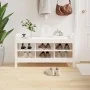 Hall bench solid white pine wood 110x40x60 cm by vidaXL, Benches for halls and storage - Ref: Foro24-821790, Price: 110,16 €,...