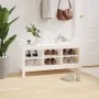 Hall bench solid white pine wood 110x40x60 cm by vidaXL, Benches for halls and storage - Ref: Foro24-821790, Price: 110,16 €,...