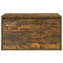 Banco pasillo madera contrachapada roble ahumado 80x40x45 cm de vidaXL, Bancos para recibidores y almacenamiento - Ref: Foro2...