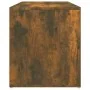 Banco pasillo madera contrachapada roble ahumado 80x40x45 cm de vidaXL, Bancos para recibidores y almacenamiento - Ref: Foro2...