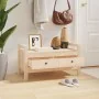 Solid pine wood hall bench 80x40x43 cm by vidaXL, Benches for halls and storage - Ref: Foro24-821784, Price: 66,24 €, Discoun...