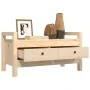 Solid pine wood hall bench 80x40x43 cm by vidaXL, Benches for halls and storage - Ref: Foro24-821784, Price: 66,24 €, Discoun...