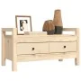 Solid pine wood hall bench 80x40x43 cm by vidaXL, Benches for halls and storage - Ref: Foro24-821784, Price: 66,24 €, Discoun...