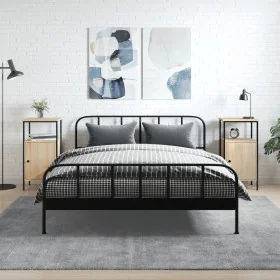 Mesitas noche 2 uds madera ingeniería roble Sonoma 41x31x80 cm de vidaXL, Mesitas de noche - Ref: Foro24-825926, Precio: 69,4...
