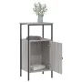 Mesitas de noche 2 uds madera ingeniería gris Sonoma 41x31x80cm de vidaXL, Mesitas de noche - Ref: Foro24-825930, Precio: 71,...
