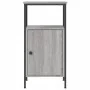 Mesitas de noche 2 uds madera ingeniería gris Sonoma 41x31x80cm de vidaXL, Mesitas de noche - Ref: Foro24-825930, Precio: 71,...