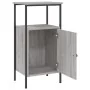 Mesitas de noche 2 uds madera ingeniería gris Sonoma 41x31x80cm de vidaXL, Mesitas de noche - Ref: Foro24-825930, Precio: 71,...