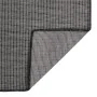 Alfombra de exterior de tejido plano gris 140x200 cm de vidaXL, Alfombras - Ref: Foro24-340775, Precio: 48,25 €, Descuento: %